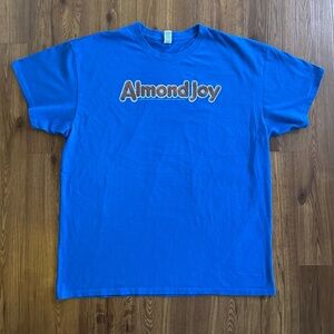 BRISCO BRANDS MEN’S BLUE ALMOND JOY T-SHIRT